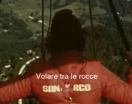 Volare tra le rocce